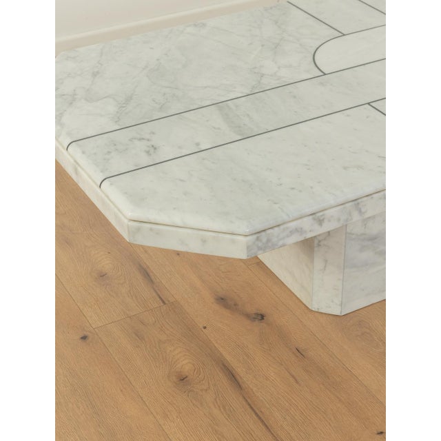 Marble Coffee Table,1980s For Sale - Image 6 of 9