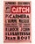 The Piece This striking typographic poster advertises a "Sensationnel Gala de Catch" (Sensational Wrestling Gala) held at...