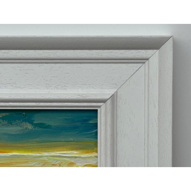 Afterglow - Miniature Abstract Landscape Art Study by Contemporary Artist 2025 For Sale - Image 11 of 11