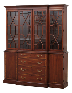 Henkel Harris Cherry 2 Piece London Breakfront