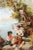 French French 19th Century Continental School Painting Depicting Venetian Lagoon Scene For Sale - Image 3 of 13