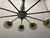 Sputnik 10-Light Chandelier in Opaline Glass and Brass, 1960s For Sale - Image 11 of 13