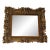 Late 20th Century Large Ornate Baroque Rococo Style Gilt Wall Mirror For Sale