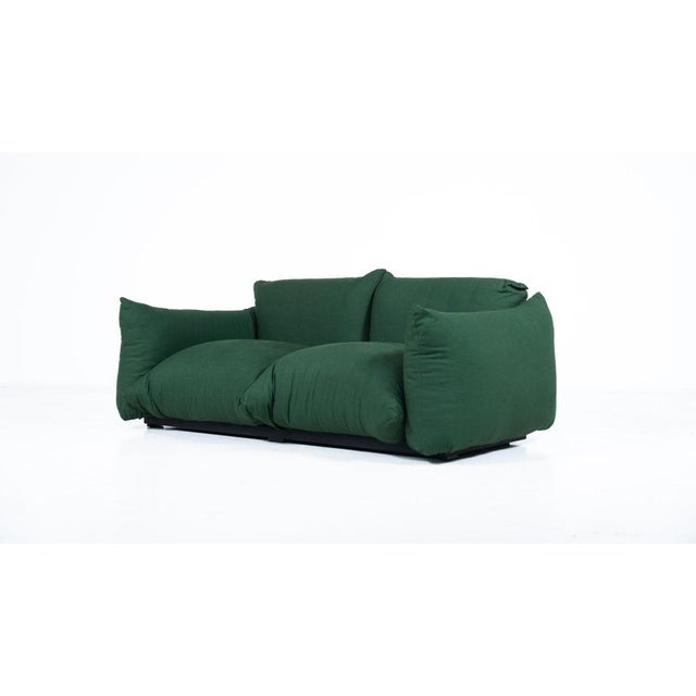 1970s Mid-Century Modern Marenco 2-Seater Sofa by Mario Marenco, 1970s For Sale - Image 5 of 12