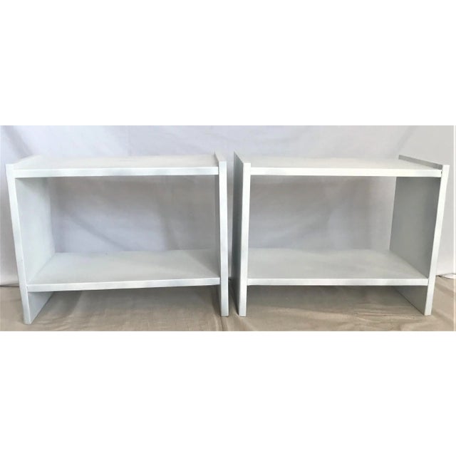 Form follows function in these classic mid century beside tables. Constructed of solid pine, these nightstands are sturdy...