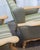 Pair of Attributed to Henning Kjærnulf Danish Oak Lounge Chairs With Ottoman, C. 1960s For Sale - Image 17 of 18