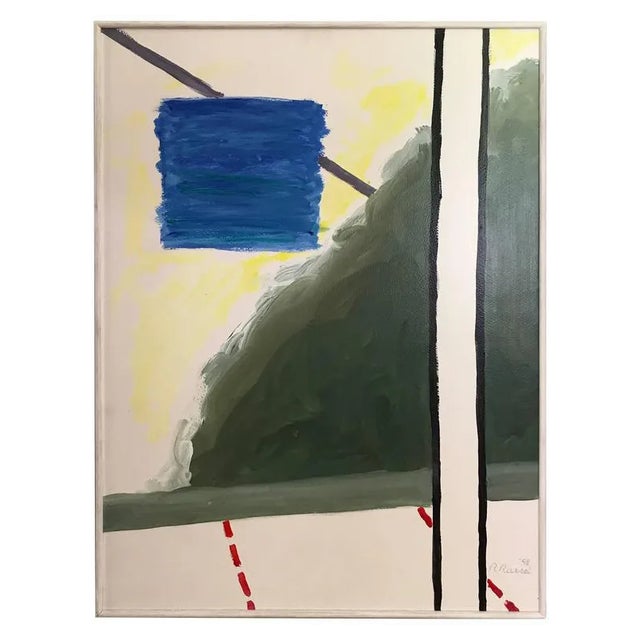 Roger Raveel, Facets of the New Vision, 1998, Oil on Panel For Sale