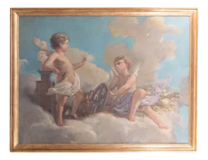Jose Denis Belgrano, Agriculture and Industry, Oil on Canvas