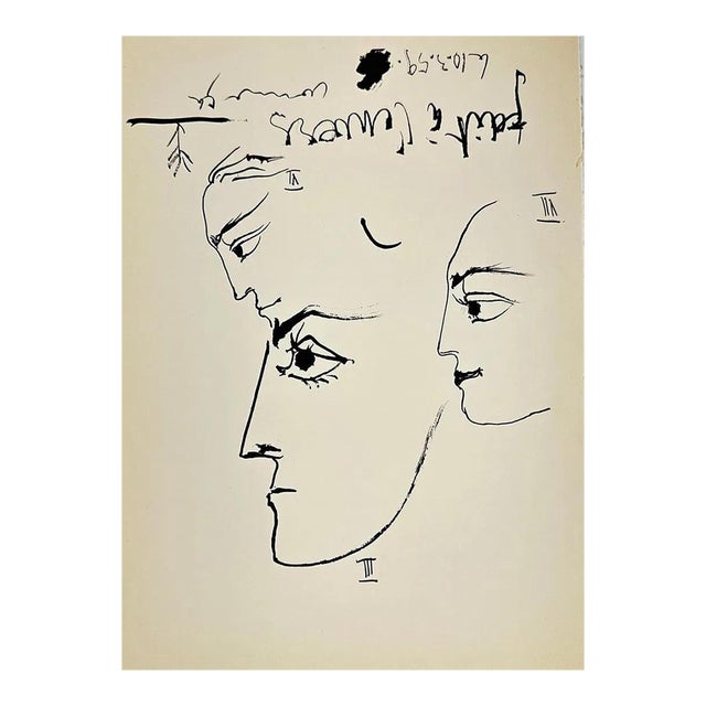 Pablo Picasso “Fait À L’Envers” Lithograph From Toros Y Toreros, 1961 For Sale