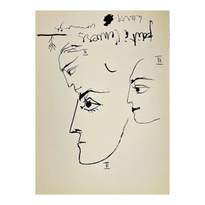 Pablo Picasso “Fait À L’Envers” Lithograph From Toros Y Toreros, 1961