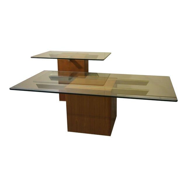 1970s Trioh Mobler Coffee Table and Side Table - a Pair For Sale