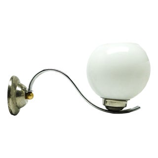 Art Deco Wall Lamp, Poland, 1950s For Sale