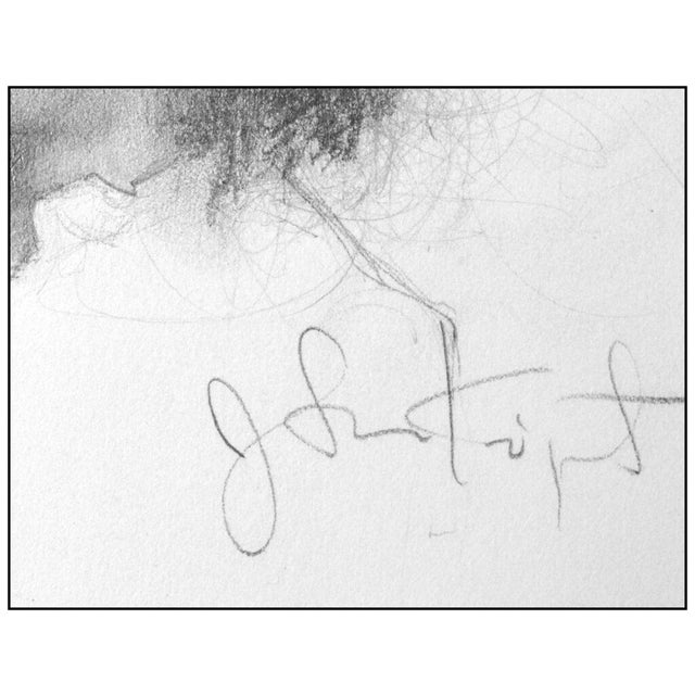Realism Late 20th Century Girl in Scarf, Jonathan Knight For Sale - Image 3 of 5