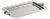 Cap Ferrat Fan Shell Design Serving Tray, Polished Nickel For Sale