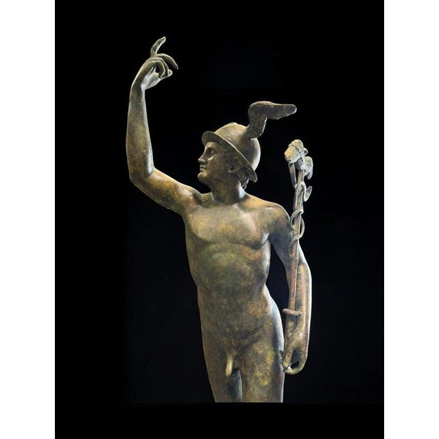 Large Sculpture of Mercury, 1950 For Sale - Image 13 of 18
