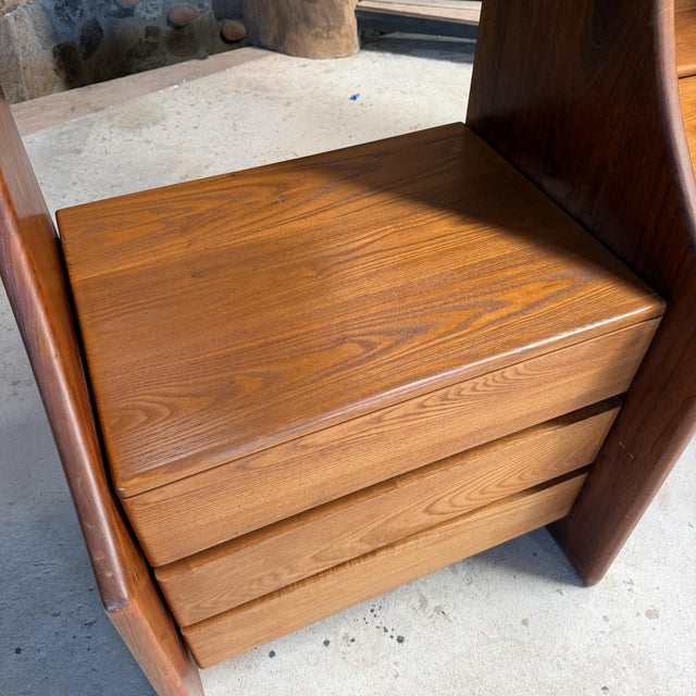 Sculptural Modular Library Wall Unit Desk Gerald McCabe Mid Century Modern For Sale - Image 15 of 16