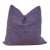 Blue Violet Hand-Stitched Pillow Cover For Sale