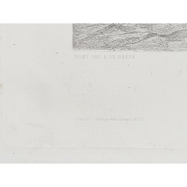 The subject of the offer is a rare and atmospheric engraving by an outstanding American artist engraver John Sartain, made...