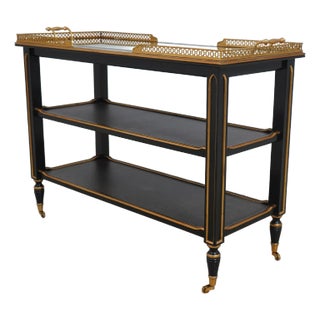 Maitland Smith 8130-36 French Style Server Cart For Sale
