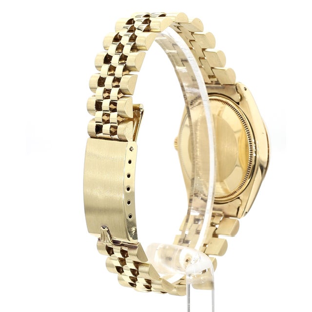 Rolex Oyster 1005 Champagne Dial Gold Vintage Watch For Sale In Miami - Image 6 of 11