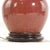 Ceramic Vintage Oxblood Glazed Ceramic Table Lamp For Sale - Image 7 of 11