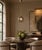 Brown Uno Polished Brass Smoky Globe Pendant by Fabio LTD For Sale - Image 8 of 8
