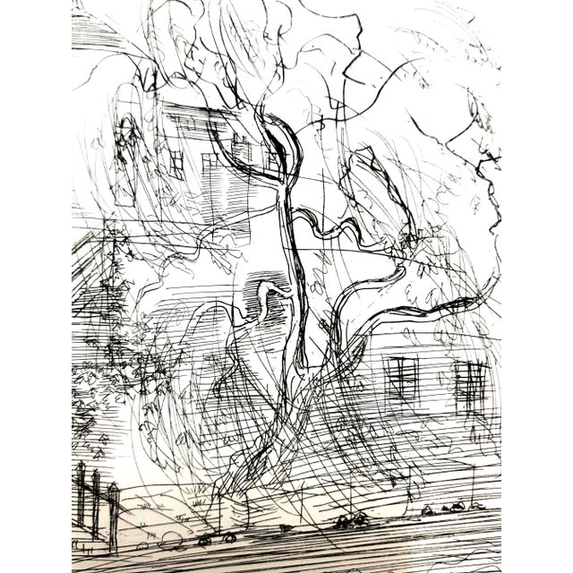 Raoul Dufy - French Campagne - Original Etching 1940 For Sale - Image 4 of 8