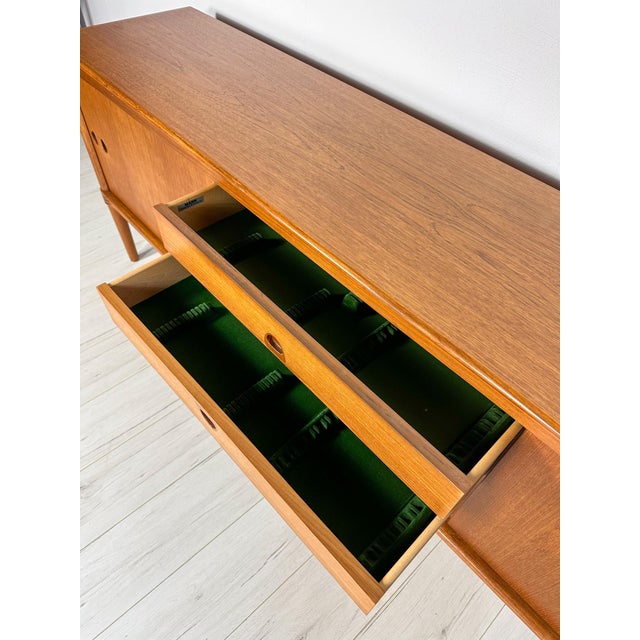 Large Vintage Danish Teak Sideboard by H.W. Klein for Bramin, 1960s For Sale - Image 12 of 18