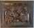 Wood Antique Victorian Flemish Tavern Scene Wall Panels in Carved Oak, 1880, Set of 5 For Sale - Image 7 of 9