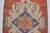 Textile Red & Blue Vintage Floor Rug For Sale - Image 7 of 10