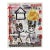 Home Is a Crunch - Original Small Pop Street Art Acrylic Painting on Newspaper by Gary John For Sale