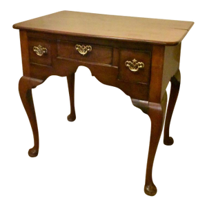 English Walnut Queen Lowboy Early 1700s