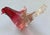 Murano Red With Gold Flakes Bird Attraction to Barbini For Sale - Image 12 of 12