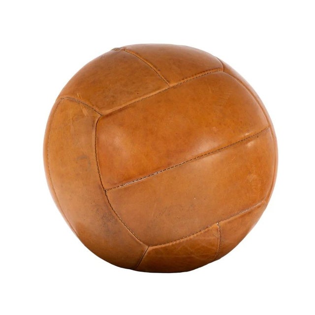 Vintage Medicine Ball, 1930s For Sale - Image 4 of 4