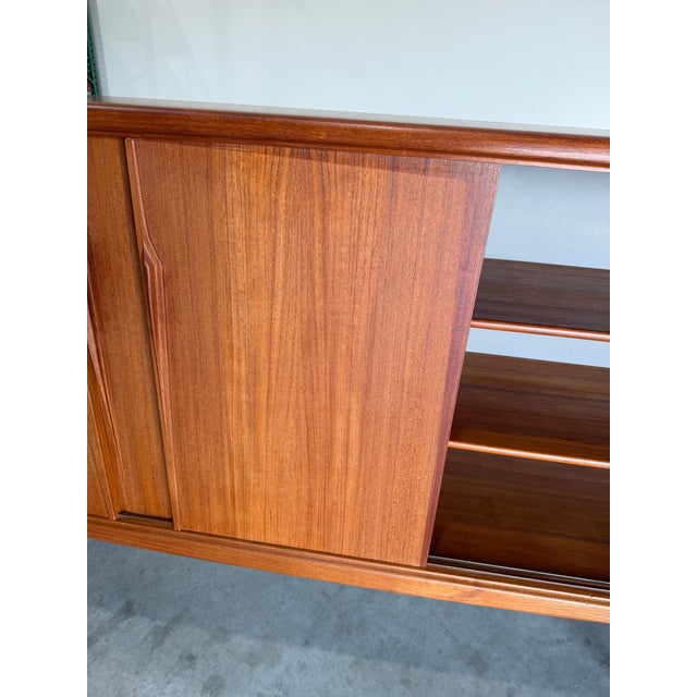 Omann Jun Danish Teak Sideboard c.1960’s, Attributed For Sale - Image 12 of 12