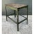 Vintage Industrial Metal and Wood Workbench Table For Sale - Image 11 of 12