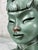 Vintage Hollywood Regency Asian Celadon Emperor Bust Sculptures - a Pair For Sale - Image 9 of 10