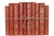 Modern Decorative Books - Sienna Book Bundle - 1 Foot of Red Books For Sale - Image 3 of 5