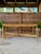 Vintage Organic Modern Rattan Dining Table With Glass Top For Sale - Image 11 of 12