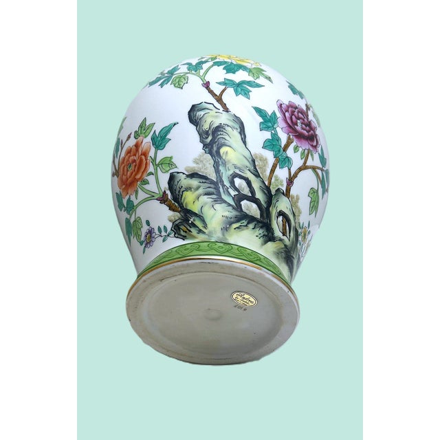 Large Lidded Chinoiserie Jar For Sale - Image 14 of 18