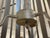 Late 20th Century Rustic Industrial Lattice Drum Chandelier For Sale - Image 10 of 12