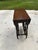 Antique Gateleg Drop Leaf Oval Dining Table With Drawer For Sale - Image 4 of 10