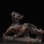 Bronze Bronze Mythical Beast Sculpture, Guardian Lion or Pixiu For Sale - Image 8 of 10