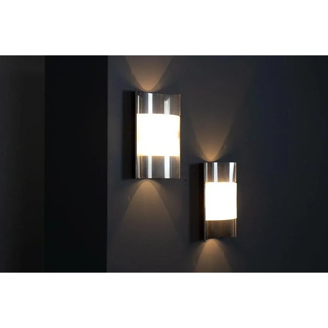 Vintage Italian Wall Lights from Stilux Milano, 1970s, Set of 2 For Sale - Image 9 of 10