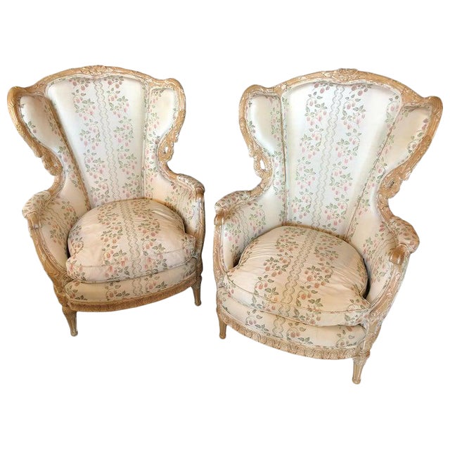 High Backed Armchairs For Sale