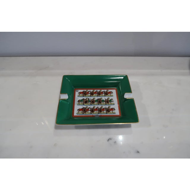 Porcelain Ecuries Ashtray from Hermès For Sale - Image 6 of 7