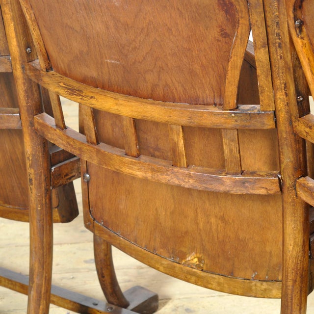 Vintage Folding Chairs, 1930s, Set of 4 For Sale - Image 13 of 15