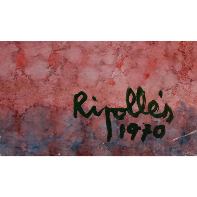 Impressionist Juan García Ripollés, the Artist Iii, Painting For Sale - Image 3 of 5