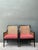 Vintage Carved Bamboo Cane Lounge Chairs - A Pair For Sale - Image 11 of 12