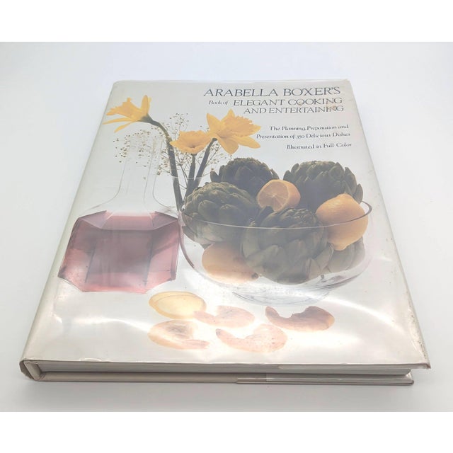 1984 Vintage Arabella Boxer's "Elegant Cooking and Entertaining" Book For Sale - Image 11 of 12